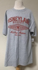 Disneyland Resort T Shirt Original 1955 Mickey Mouse Parks Color Gray Sz M - Picture 1 of 13