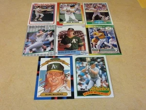 Mark McGwire Regular Issue Cards - Lot Of 8 Cards - Near Mint - Bild 1 von 1
