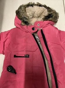 Blue banana infant car seat jacket pink 3-6 months - Picture 1 of 12