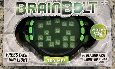 Educational Insights BrainBolt Brain Teaser jogo de memória iluminadora - Imagem 1 de 4