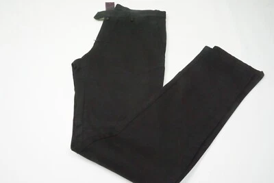 Pantalones chinos informales Isaia S Tinto Capo sarga negra mezcla de algodón para hombre 50R EU NUEVOS Foto 1 de 4