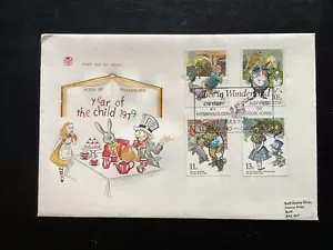 GB 1979 Año del Niño FDC, marca Stuart, Llandudno especial Pmk (K948) - Imagen 1 de 1