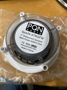 Altavoz impermeable de 3 pulgadas Pqn Audio Spa34-4TRGFW - ENVÍO RÁPIDO - NUEVO - Imagen 1 de 4