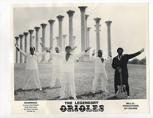 Vintage 1980s LEGENDARY ORIOLES R&B Band Photo Crying In Chapel Baltimore - Picture 1 of 2