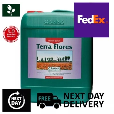 Canna Terra Flores 10L Bloom or Flower Plant Nutrient For Soil FAST DHL POST - Image 1 of 4