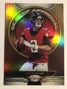 2019 Matt Ryan Certified Atlanta Falcons Seal Of Approval - Picture 1 of 2