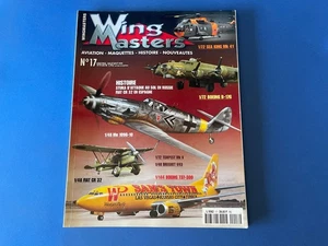 WingMasters nº17 Juillet - Aout 2000 - French Vintage Scale Model Magazine - Picture 1 of 15