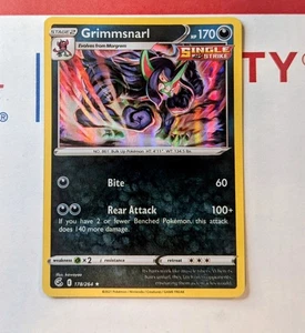 Grimmsnarl Holo Rara - 178/264 - Fusion Strike Pokemon 2021 - Foto 1 di 1