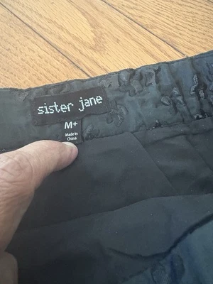 Falda cintura bordada negra Sister Jane Foto 1 de 3