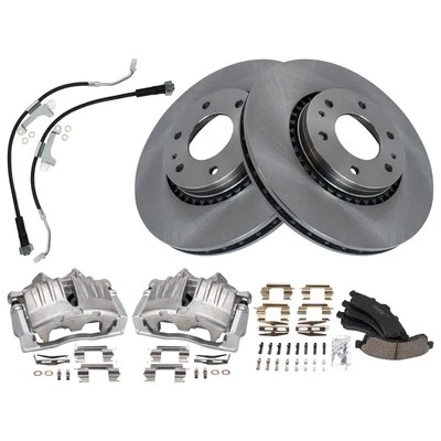 TRQ BKA29722 Disc Brake Kit For Chevy Trailblazer EXT 2002-2005 Front 10372504 - Image 1 of 4