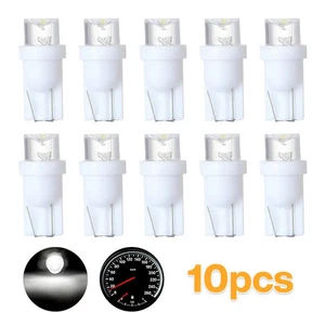 10PCS T10 Led Bulb 168 194 Instrument Cluster Dash Spread Light For Honda White - Picture 1 of 7