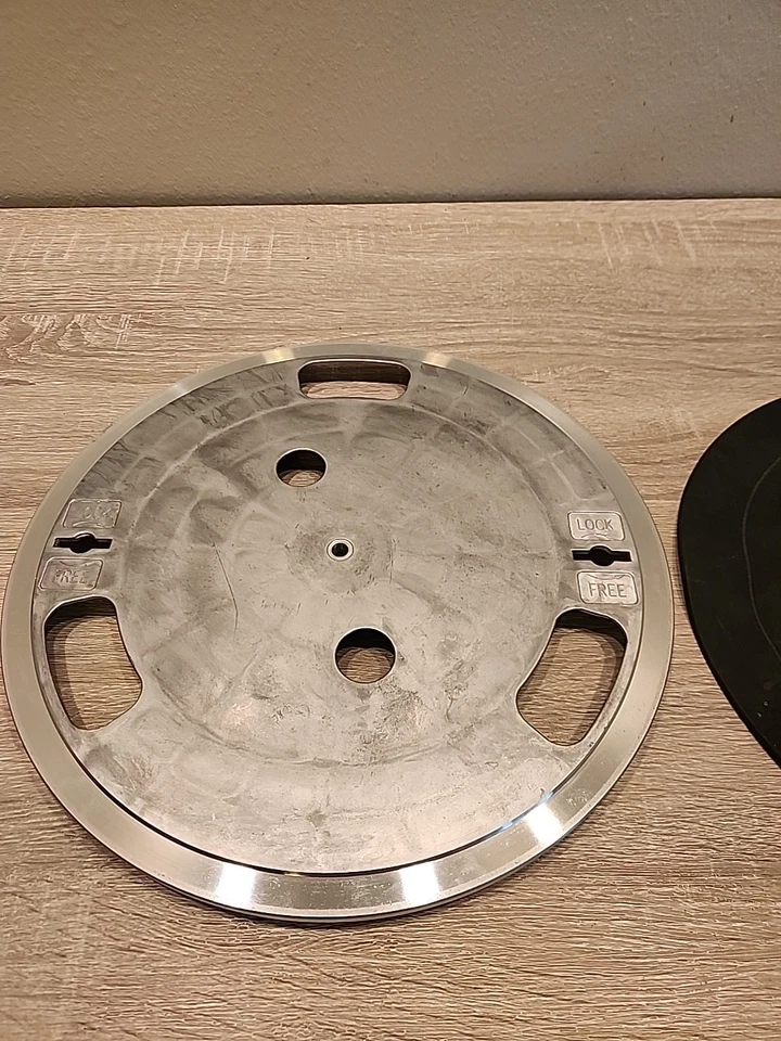 Plato giratorio/estera vintage Mitsubishi DP-39 Foto 1 de 4