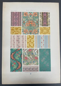 Racinet, L' Ornement Policromado, Arte Decorativo, Siecle 14 - Imagen 1 de 1