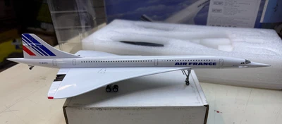 Wltk Air France Concorde 1/200 Diecast Jet Airplane Aircraft Model - Image 1 of 4