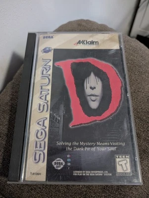 D (Sega Saturn, 1996) *Complete w/o Registration Card - Tested* - Image 1 of 4