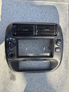 1995-2003 ford explorer ranger mountaineer radio dash trim bezel Black #12 - Picture 1 of 6