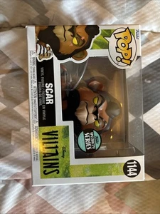 Funko Pop! Disney Scar #1144 Specialty Series Disney Villains + Protector - Picture 1 of 2