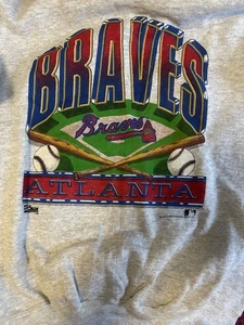 Atlanta Braves Sweatshirt Large von Salem Sportswear - Bild 1 von 8