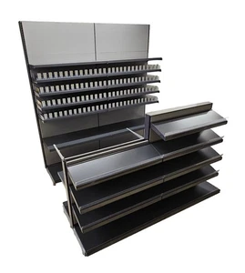 NEU 2m Zigarettenregal + 2m Kiosktheke Verkaufstresen Theke Tresen Regal Kiosk - Bild 1 von 1