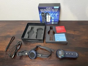 UPGRADE) 2-in-1 Pro Collare di allenamento antiabbaio e remoto - Foto 1 di 2