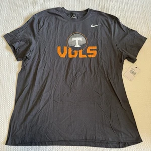 The Nike Tee schwarz Tennessee Vols Tshirt neu neu mit Etikett Herren 2XL NCAA Volunteers - Bild 1 von 8