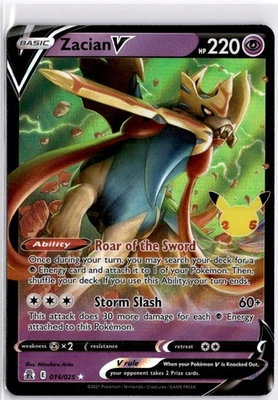 Zacian V Holo Ultra Rare CLB 016/025 NM - Image 1 of 2
