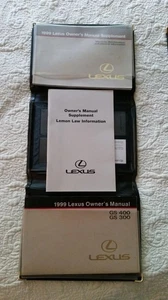 1999 Lexus GS300 GS400 Owners Manual - Picture 1 of 1