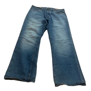 Gap 1969 Jeans Herren 38x30 Blau Straight Button Fly Medium Wash - Bild 1 von 5
