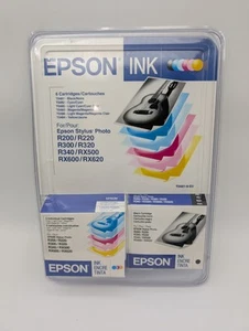 Epson T0481-9-SV Tintenpatronen für Epson Stylus Photo 6er Pack verschiedene Farben - Bild 1 von 3