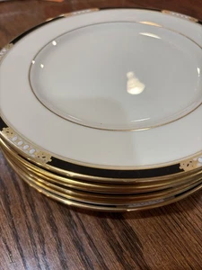 Lenox Hancock Gold Presidential Collection 8.25” Plates, Set Of 6. - Picture 1 of 3