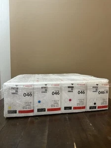 Canon 046 OEM Toner Cartridges, 4 PACK - NEW! - Picture 1 of 4
