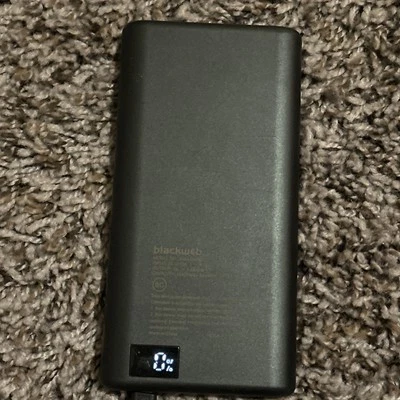 Cargador de batería externo portátil Blackweb Power Bank BWA18WI015 para piezas Foto 1 de 3