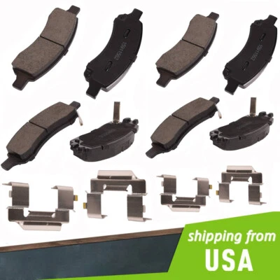 陶瓷制动垫 适用于别克 Enclave 雪佛兰 Traverse Acadia 前后 左右 — 第 1/4 张图片