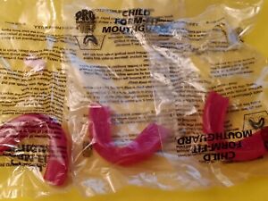 Three pack- Mouth Guard Boil Bite All Sports-Martial Arts-MMA-Boxing-Football