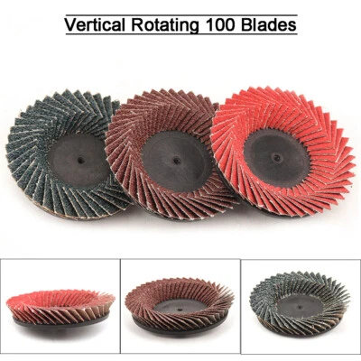 2inch Roloc Flap Disc Type R Quick Change Metal Surface Sanding Grinding Wheel - Image 1 of 4