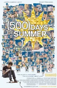 500 DAYS OF SUMMER DOUBLE Sided Original Movie Poster 27×40 inches - Picture 1 of 1