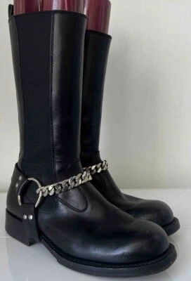 BOTAS DE MONTAR DOLCE & GABBANA MOTO HOMBRE TALLA 7 "US 8.5 / 9 D" Foto 1 de 4