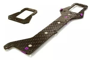 Placa superior de chasis compuesto mecanizado para camión Traxxas LaTrax Teton 1/18 - Imagen 1 de 1