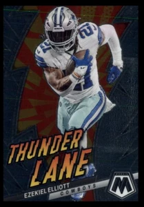 2023 Panini Mosaik #TL-EZE Ezekiel Elliott Thunder Lane Mosaik - Bild 1 von 2