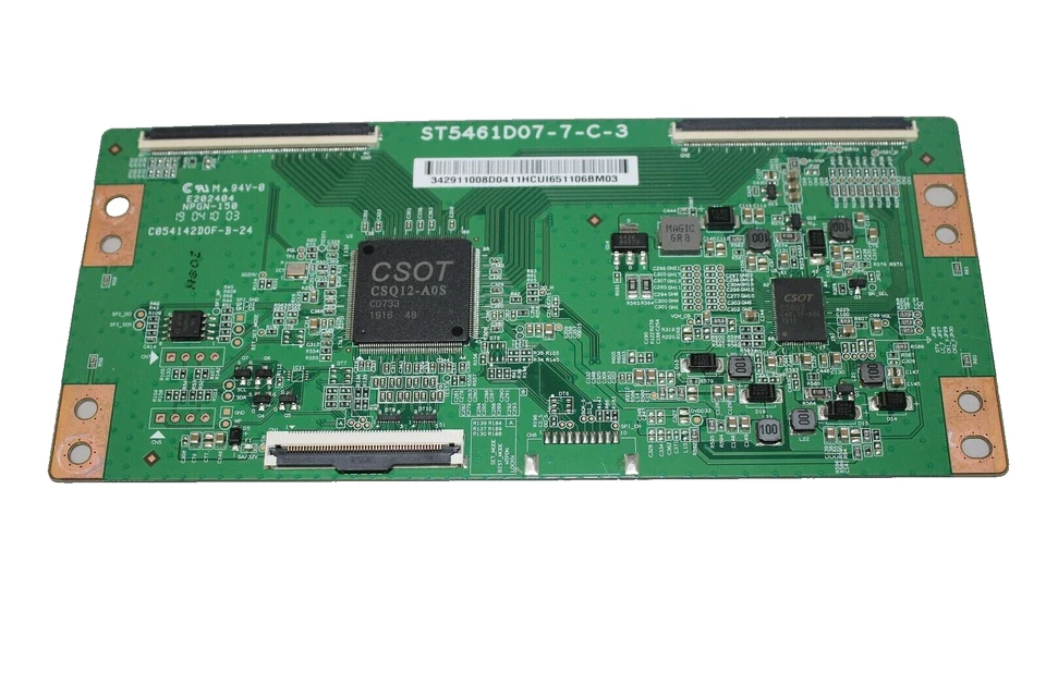 55" INSIGNIA LCD TV NS-55DF710NA19 T-CON BOARD 34.29110.08D - Image 1 of 1