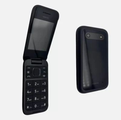 Nokia 2760 Flip 4G LTE N139DL Cellphone 2.8" 5MP Locked Tracfone Kaios 3.0 WiFi - Image 1 of 3