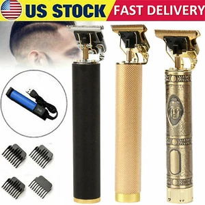 Professional Hair Clippers Trimmer Shaving Machine Cutting Beard Cordless Barber - Picture 1 of 37