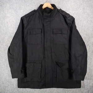 Calvin Klein Jacket Mens XL Black Wool Blend Smart Casual Work Office Casual - Picture 1 of 15