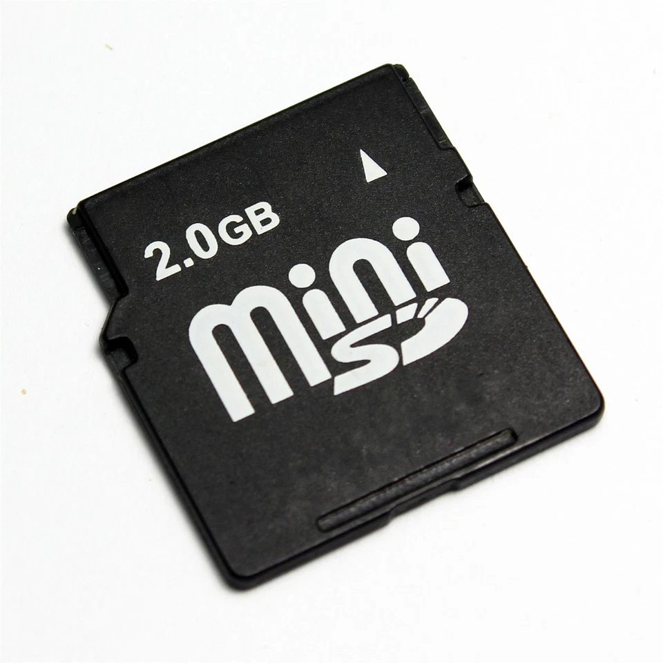 2GB MiniSD Card Memory Card For Nokia N73 N80 N93 Old Cell Phones - Image 1 of 3