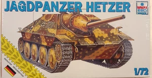 German Jagdpanzer Hetzer WW2 Plastic Model Kit 1/72 Esci 8375 - Foto 1 di 3