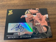 2007 TOPPS JOHN CENA  WWE ACTION WRESTLING AUTO CARD