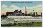 View Of Raw Sugar House In The Everglades USSC Clewiston Florida FL Postcard