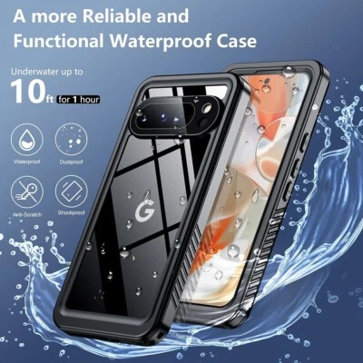 Waterproof Case For Google Pixel 9/9 Pro/9 Pro XL Heavy Duty Shockproof Cover - Image 1 of 4