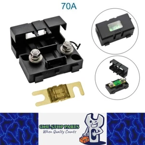 AFS Mini ANL Inline Fuse Holder with Bolt On 70Amp Fuse Supplied 70A fuse holder - Picture 1 of 8