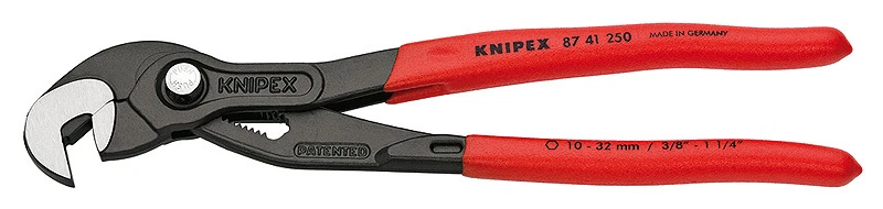 Knipex 87 41 250 RAPTOR Multiple Slip Joint Spanner Wrench Pliers 250mm 40125